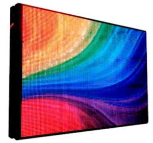 Έγχρωμη Led Επιγραφή P10 104×40 Εξωτερική Μονής Όψης