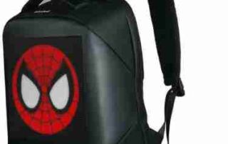 Τσάντα πλάτης με οθόνη LED