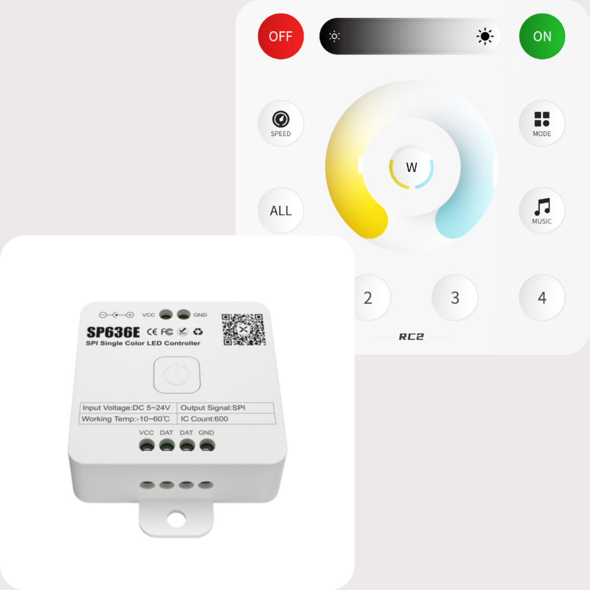 Single Color LED Controller / Dimmer